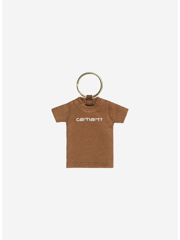 PORTACHIAVI MINI T-SHIRT SCRIPT, HZXX HAMILTON BROWN, medium