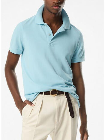 POLO TENNIS PIQUET, HB298 PALE SKY, small