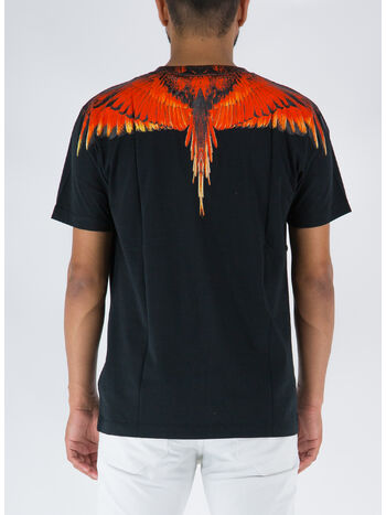 T-SHIRT ICON WINGS REGULAR, 1026 BLACK CORAL R., small