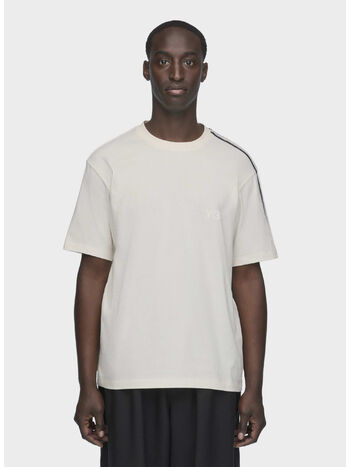 T-SHIRT GRADIENT 3STRIPES, CWHITE, small