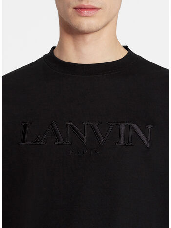 T-SHIRT PARIS OVERSIZED, 10 BLACK, small