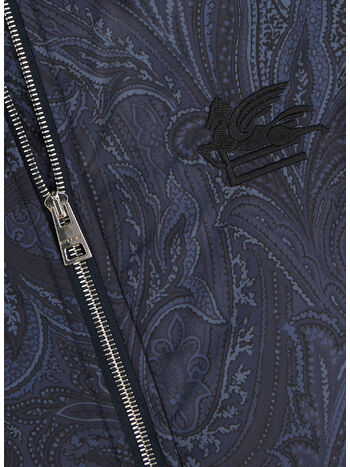 GIUBBOTTO BOMBER PAISLEY CON LOGO, X0883, small