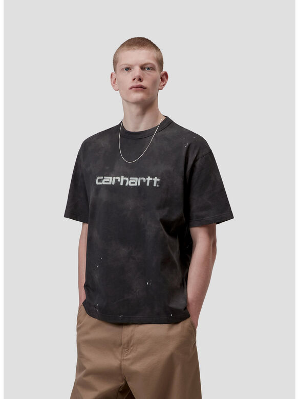 T-SHIRT PAINTER, 89EJ Black, destroy wash, splatter, medium