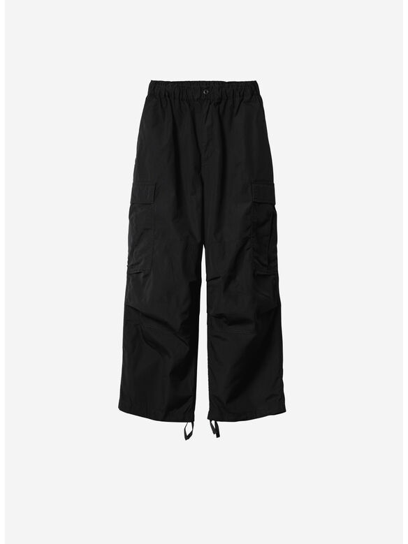 PANTALONE JET CARGO, 89GD Black, garment dyed, medium