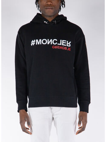 FELPA HOODIE PRINTED LOGO, , small
