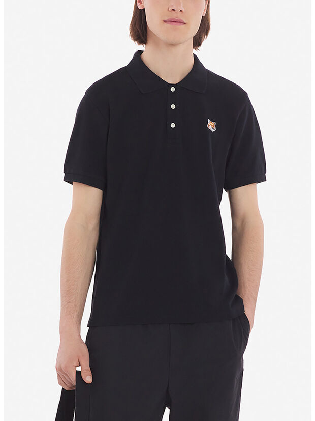 POLO FOX HEAD PATCH, P199 BLACK, large