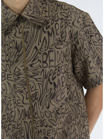 CAMICIA WAVY, BEIGE, small