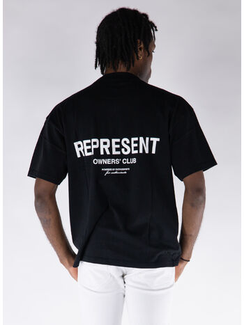 T-SHIRT OWNERS CLUB, 01 BLACK, small