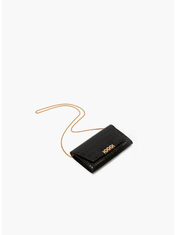 BORSA WALLET ON CHAIN, BLACK, small