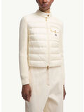 CARDIGAN IMBOTTITO IN LANA CON ZIP, 034, thumb