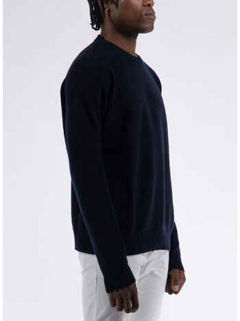 PULLOVER OPEN STITCH CASHMERE, 404 Night, small