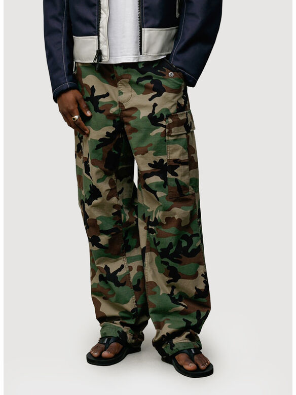 CARGO PANT, 0423 WOODLAND CAMO, medium