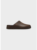 SANDALO DYLAN BURNISHED CLOG UNISEX, MOCH MOCHA, thumb