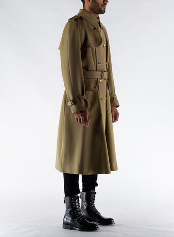 TRENCH IN LANA CON GUCCI BOUTIQUE, 2025, small