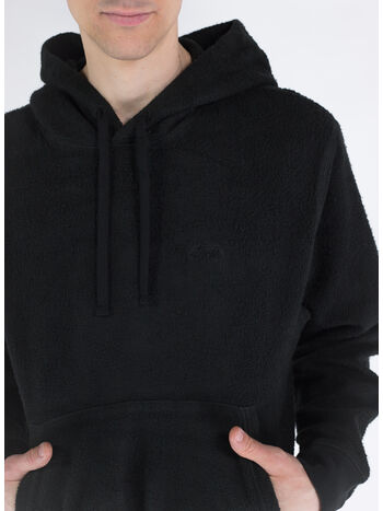 FELPA INSIDE OUT FLEECE, BLAC BLACK, small