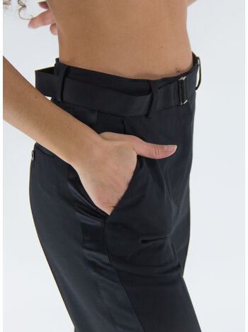 PANTALONE SUITING, 001 BLACK, small