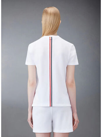 T-SHIRT RELAXED FIT, 100 WHITE, small
