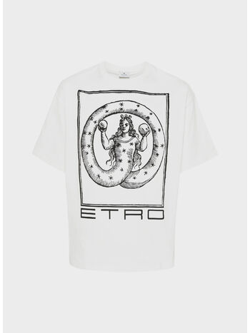 T-SHIRT GIROCOLLO PRINTED, X0800, small