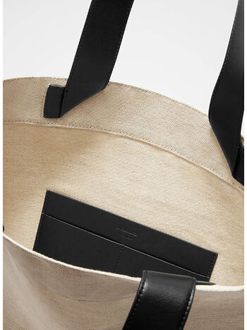 BORSA BOOK TOTE, 102 NATURAL, small