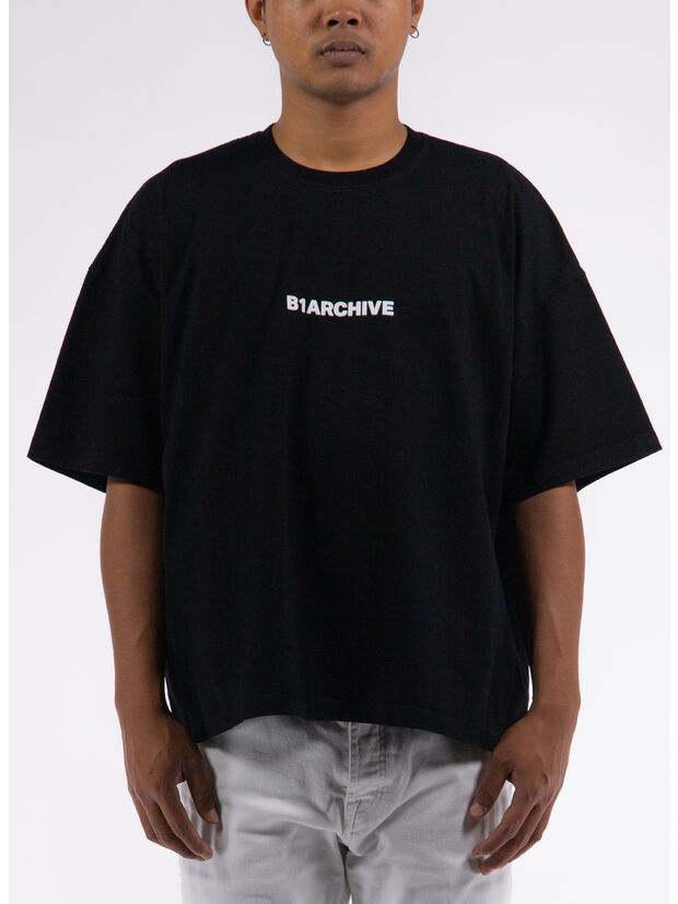 T-SHIRT CREWNECK, K01-800 INTERLOCK BLACK, large