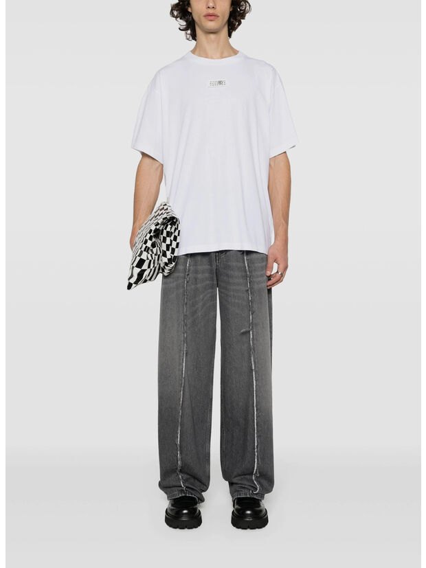 T-SHIRT GIROCOLLO, 100, large