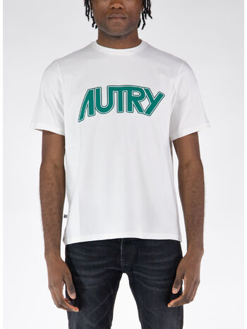 T-SHIRT GIROCOLLO, 504W WHITE, small