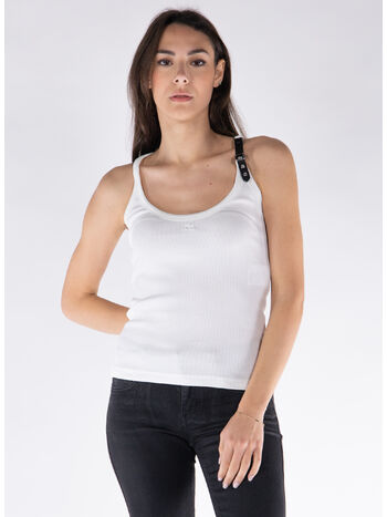 TOP HOLISTIC BUCKLE 90'S RIB, 0001 HERITAGE WHITE, small