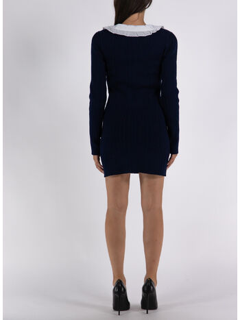 ABITO CORTO CON COLLO, 367 NAVY BLUE, small