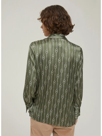 CAMICIA IN RASO A FANTASIA, 005 CATENA FONDO, small