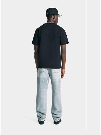 T-SHIRT ORBIT, BLACK, small