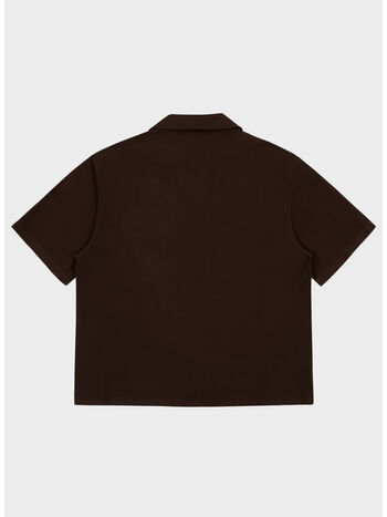 CAMICIA SS PAJAMA UNISEX, 6235 BRUNETTE, small