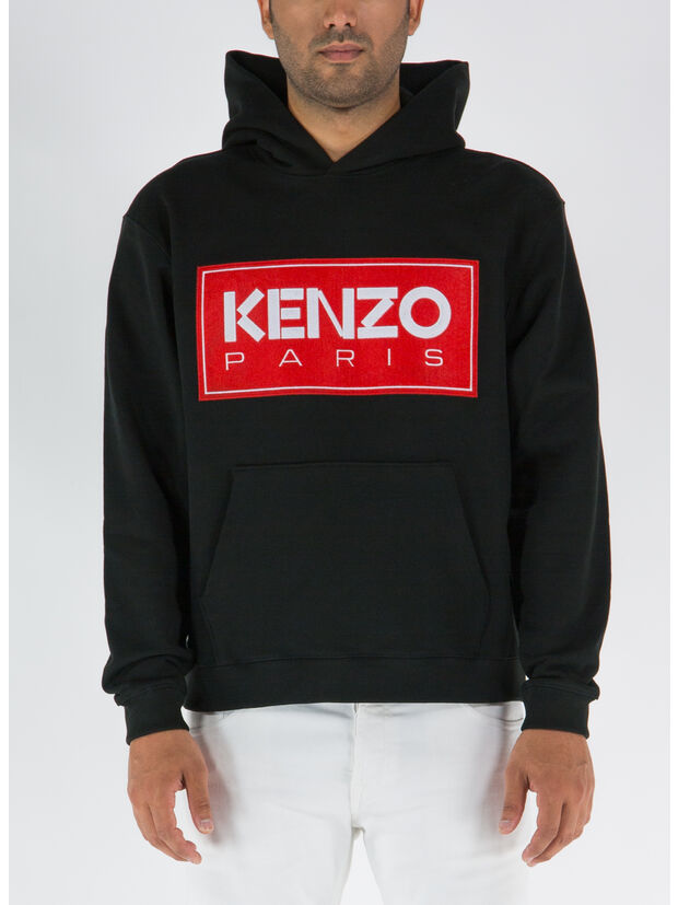 FELPA CLASSIC HOODIE, 99J BLACK, large