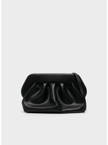 BORSA CLUTCH BIOS, BLACK, small