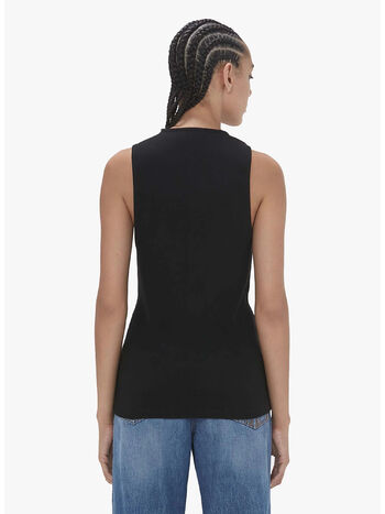 CANOTTA ANCHOR EMBROIDERY, 999 BLACK, small