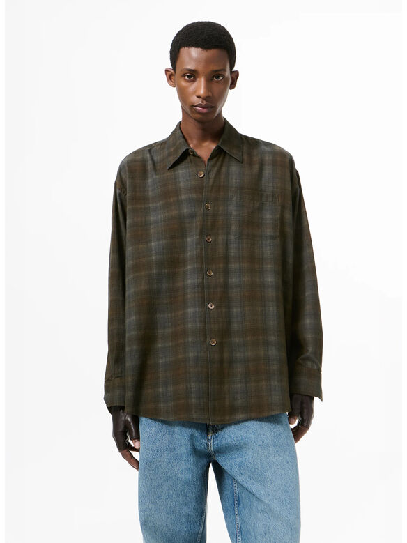 CAMICIA BORROWED, More Check Print, medium