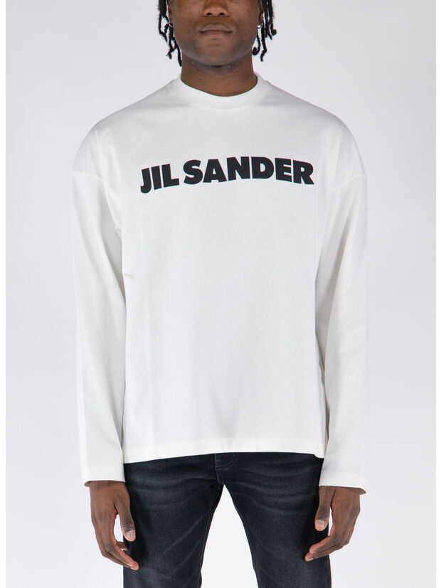 T-SHIRT CON LOGO, 102 PORCELAIN, large