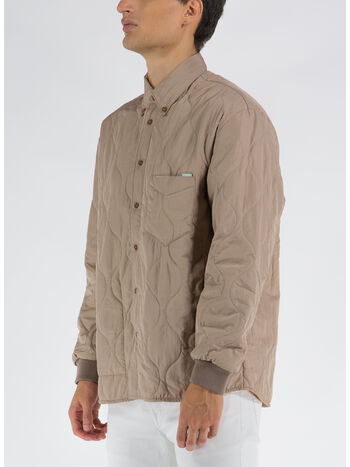GIACCA TRAPUNTATA, 101 BEIGE, small