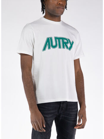 T-SHIRT GIROCOLLO, 504W WHITE, small