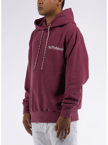 FELPA MINI PROBLEMO HOODIE, BRG BURGUNDY, small