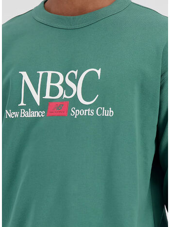 FELPA ATHLETICS SPORTS CLUB CREWNECK, TFN TEAM FOREST GREEN, small