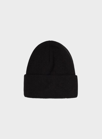 CAPPELLO STOCK CUFF BEANIE, BLACK, small