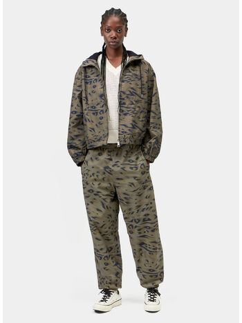 PANTALONE TRAVON, 3TDXX Duck Feather Print, Cypress / Black, small