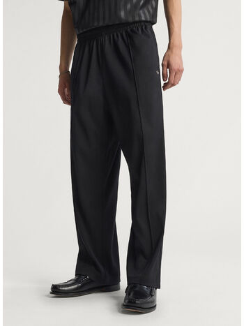 PANTALONE SPORTIVO PREMIUM BAGGY, BLACK/BLACK, small