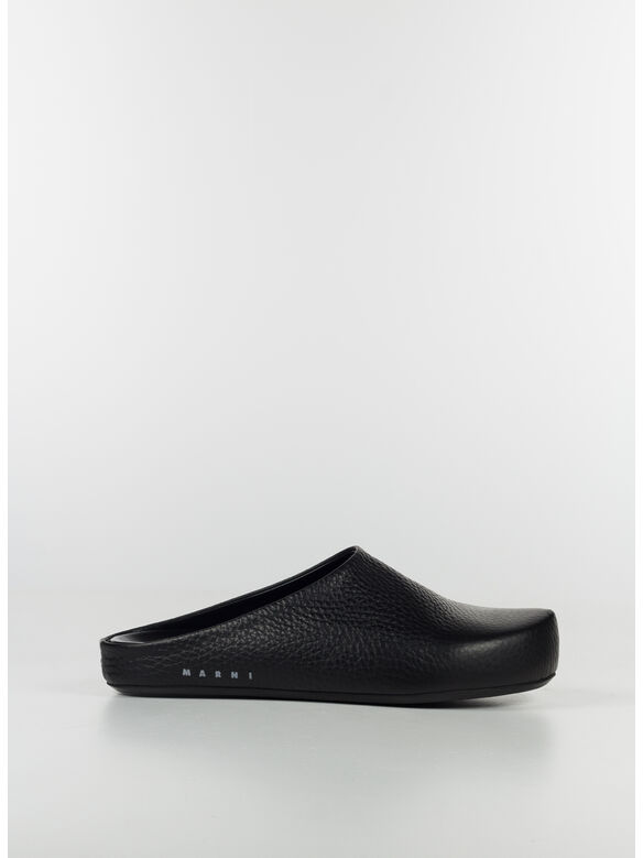 SCARPA FUSSBETT SABOT IN PELLE, 00N99, medium