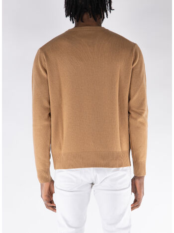MAGLIONE GIROCOLLO ALEX, C407 CAMEL, small