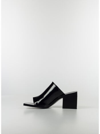 SCARPA MULES CON TACCO LARGO, , small