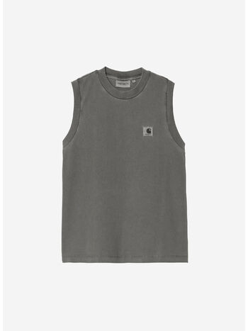CANOTTA NELSON A-SHIRT, 89GD Black, garment dyed, small