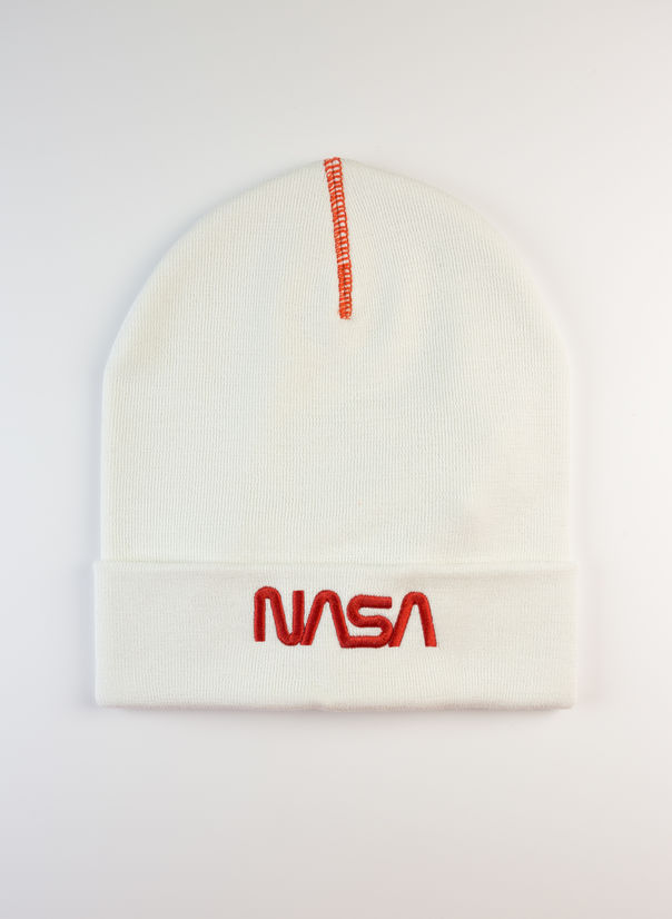 HERON PRESTON CAPPELLO NASA BEANIE Bianco | Susi