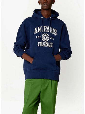 FELPA AMI PARIS, 491 NAUTIC BLUE/491, small