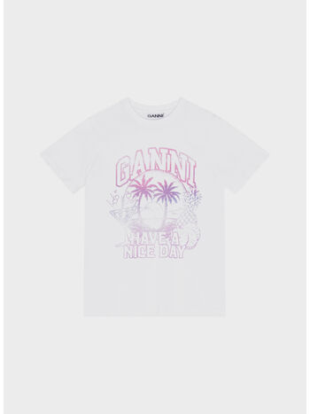 T-SHIRT BASIC JERSEY COCKTAIL, 151 BRIGHT WHITE, small